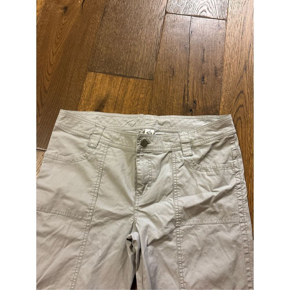 Prana gray pants trousers 12 lightweight - Picture 3 of 9